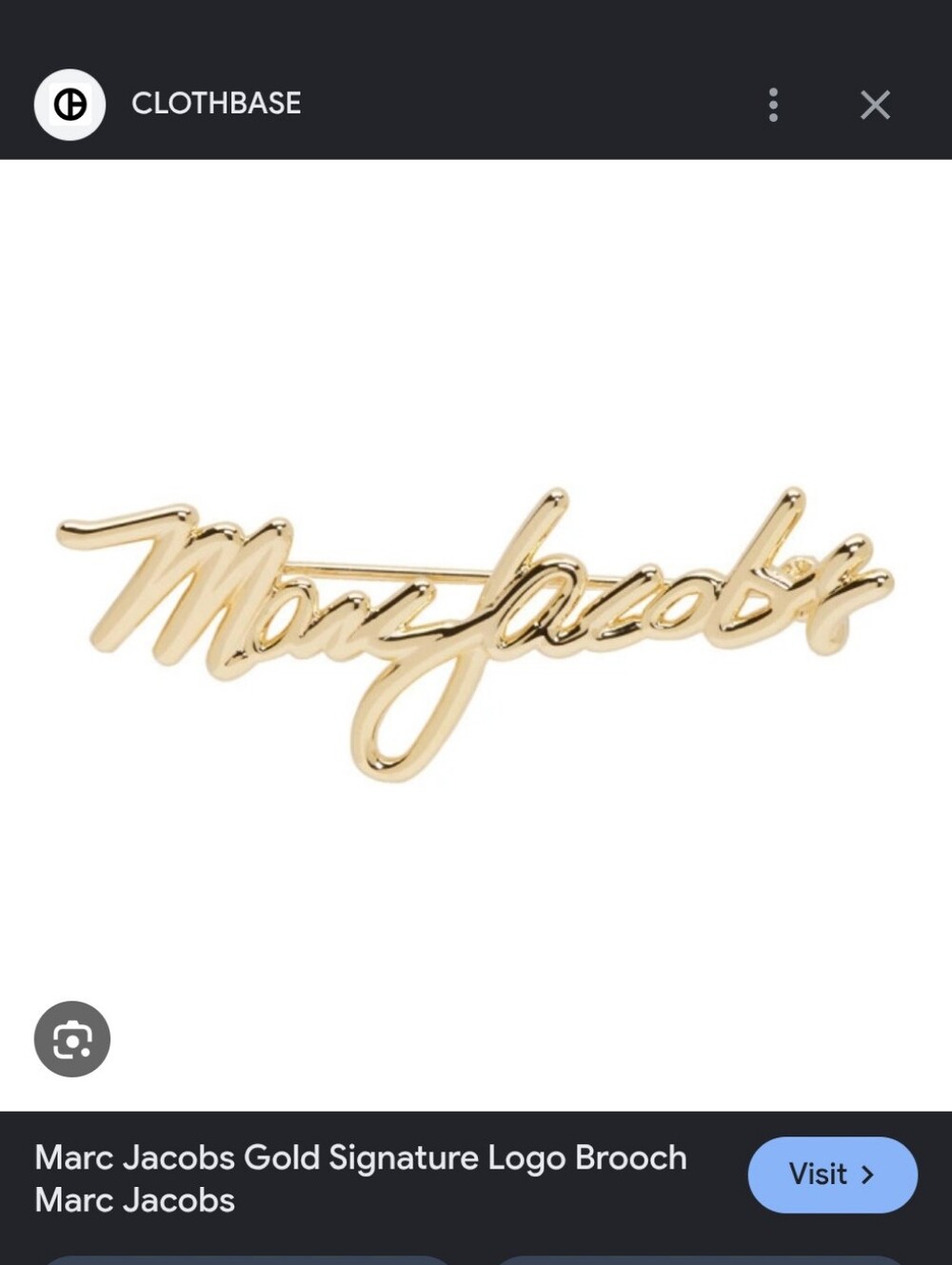 Marc Jacobs Brooch